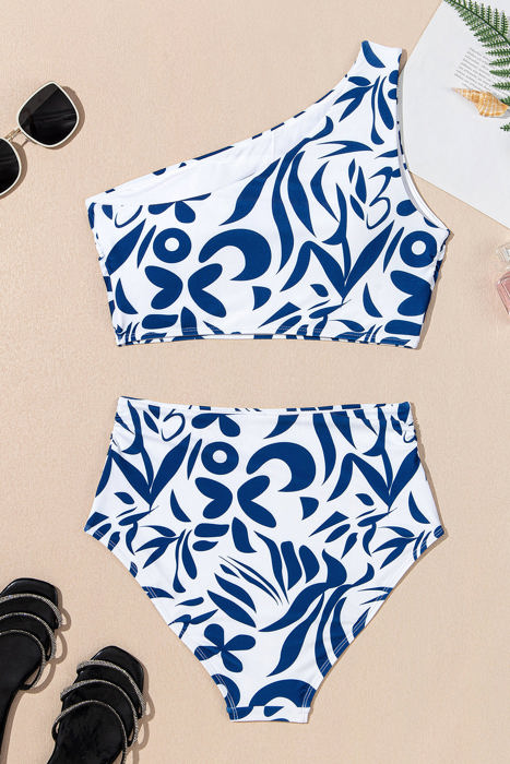 Bonnie One-shoulder High Waisted Bikini