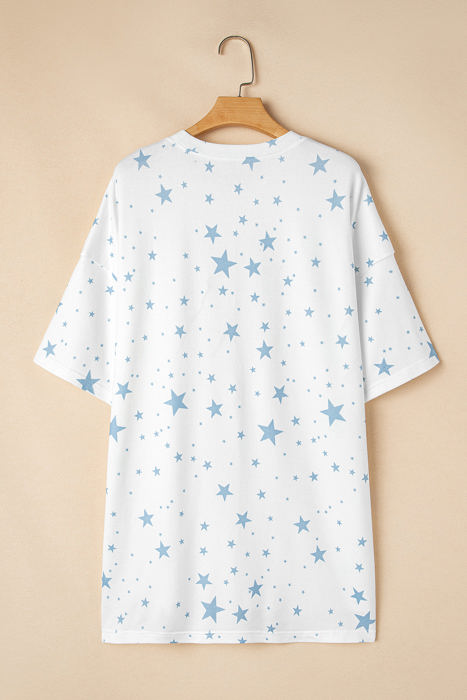Braelyn Stars Oversized Tee
