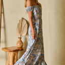  Bria Off Shoulder Maxi Dress