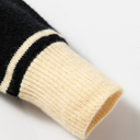  Briella Colorblock Stripe Collared Sweater