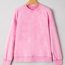  Brinley Drop Shoulder Loose Sweatshirt