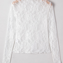  Brittany Mock Slim Fit Long Sleeve Top