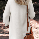  Brooklyn Front Midi Solid Cardigan