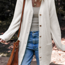  Brooklyn Front Midi Solid Cardigan