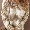  Saylor Round Neck Loose Sweater