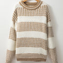  Saylor Round Neck Loose Sweater