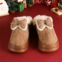  Brynlee Bow Decor Clog Slippers