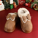  Brynlee Bow Decor Clog Slippers