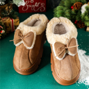  Brynlee Bow Decor Clog Slippers