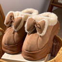  Brynlee Bow Decor Clog Slippers