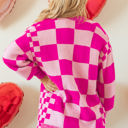  Brynlee Checkered Cardigan