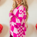  Brynlee Checkered Cardigan