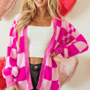  Brynlee Checkered Cardigan