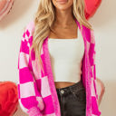  Brynlee Checkered Cardigan