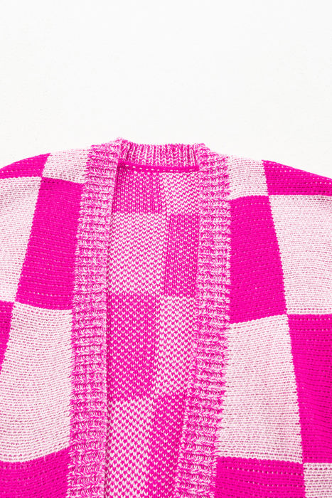 Brynlee Checkered Cardigan