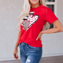  Brynleigh Shaped Print T Shirt