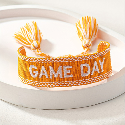 Brynleigh Woven Tassel Decor Bracelet