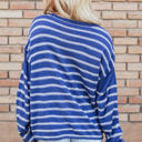  Cadence Stripe Casual Sweater