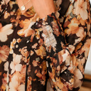  Cali Puff Sleeve Breezy Blouse