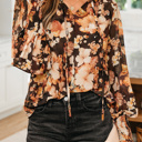 Cali Puff Sleeve Breezy Blouse