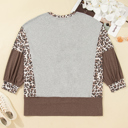  Camila Block Patchwork Dolman PLUS Sweatshirt
