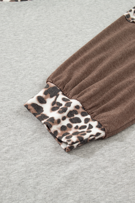 Camila Block Patchwork Dolman PLUS Sweatshirt