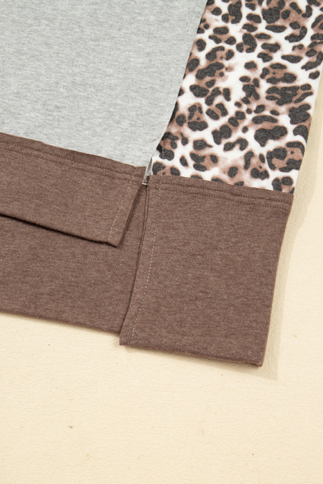 Camila Block Patchwork Dolman PLUS Sweatshirt