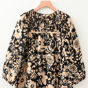  Camilla Bracelet Sleeve Boho Blouse