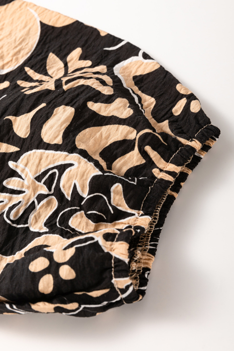 Camilla Bracelet Sleeve Boho Blouse