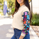  Camille Drop Shoulder Knit Top