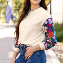  Camille Drop Shoulder Knit Top