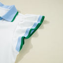  Candace Ruffled Sleeve Collared Blouse