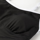  Capri Ribbed Lined Swim Dress