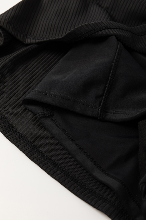 Capri Ribbed Lined Swim Dress