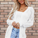  Carla Open Knit Cardigan