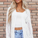  Carla Open Knit Cardigan