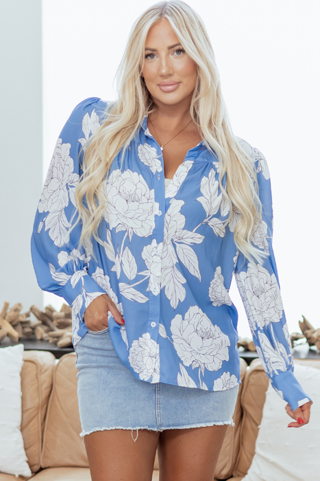 Carmen Detail Puff Sleeve Shirt