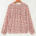  Carter Notched Puff Sleeve Blouse