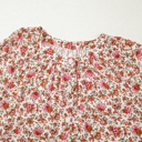  Carter Notched Puff Sleeve Blouse