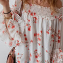  Catalina Off Shoulder Ruffled Sleeve Blouse