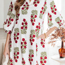  Catalina Sleeve Loose Mini Dress