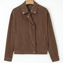  Catherine Lapel Collar Corduroy Jacket