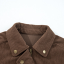  Catherine Lapel Collar Corduroy Jacket