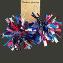 Firework Celebration Tinsel Earrings