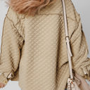  Celeste Quilted Puffer Buttoned Shacket