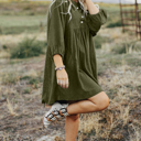  Celeste Waist Bracelet Sleeve Dress