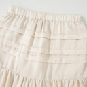  Chana Elastic Waist Mini Skirt