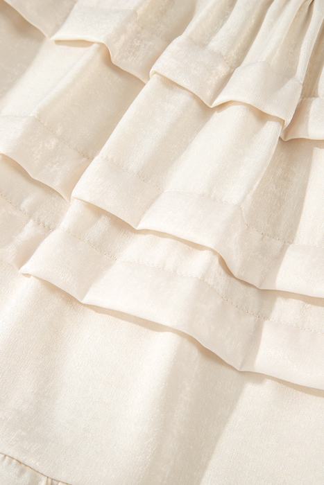 Chana Elastic Waist Mini Skirt