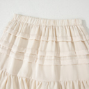  Chana Elastic Waist Mini Skirt