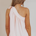  Chana Tie On Shoulder Sleeveless Top